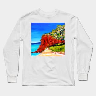 "Red Bluff" Mornington Beach Long Sleeve T-Shirt